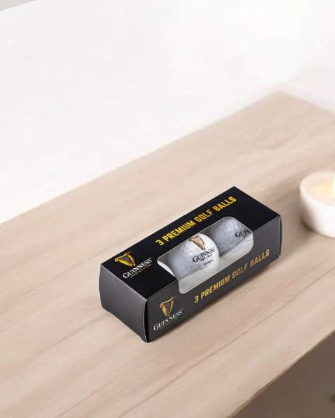 Guinness Golf Balls – Official Set of Three - Irish Bar/Guinness