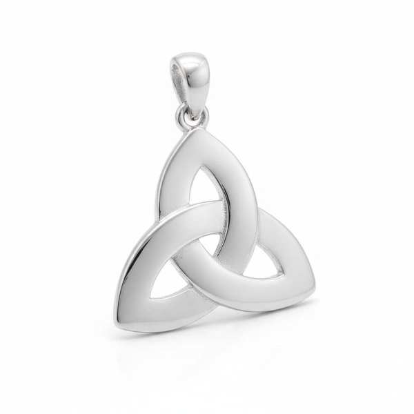 Sterling Silver Celtic Trinity Knot Pendant - Baby & Christening Gifts