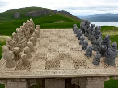 Isle of Lewis Chess Set – Historic Viking Replica with Irish Connection - Irish Gifts