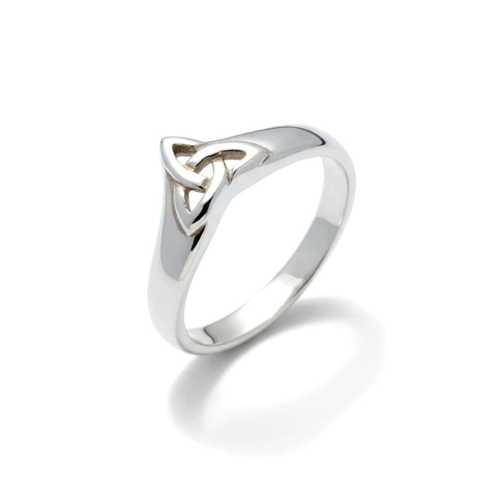 Sterling Silver Trinity Knot Ring – Fadó Jewellers, Ireland - St Patricks Day