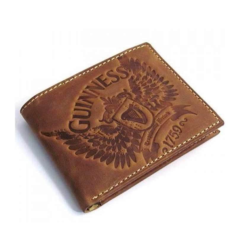 Guinness Brown Leather Wallet – Wings Collection - Accessories