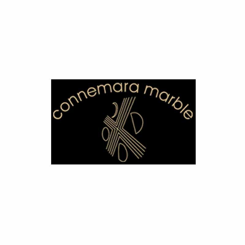 Silver Round Pendant with Connemara Marble Inlay – 18” Chain - Connemara Marble - Image 1