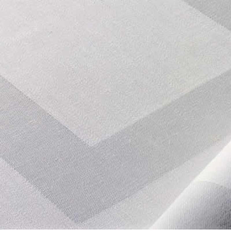 Irish Linen Table Napkins – Set of 4 with Woven Stripe Border - For the Home