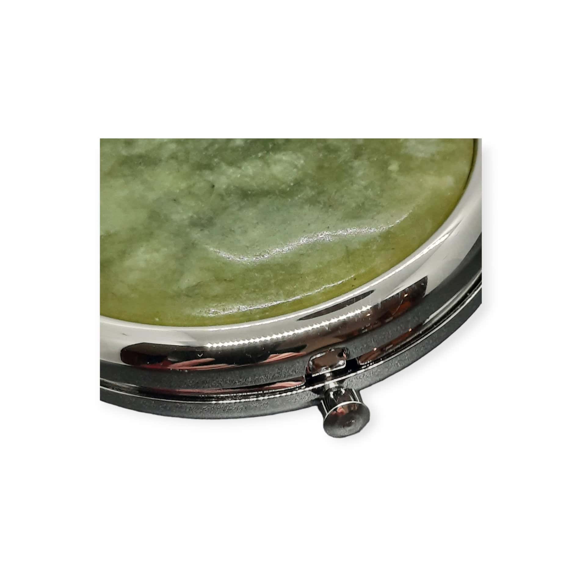Connemara Marble Compact Mirror – Irish & Fun - Connemara Marble - Image 1