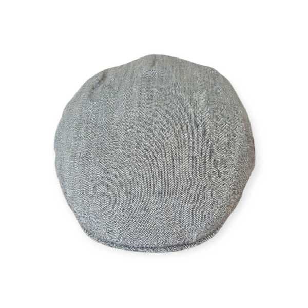 Irish Linen Dubliner Cap – Frost Grey - Hats | Caps | Clothing - Image 1