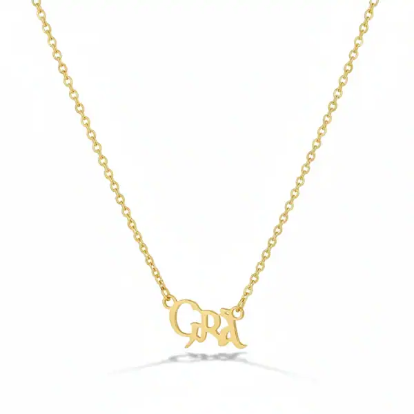 Gold-Plated Sterling Silver “Grá” Necklet – Irish for Love - Irish Gifts
