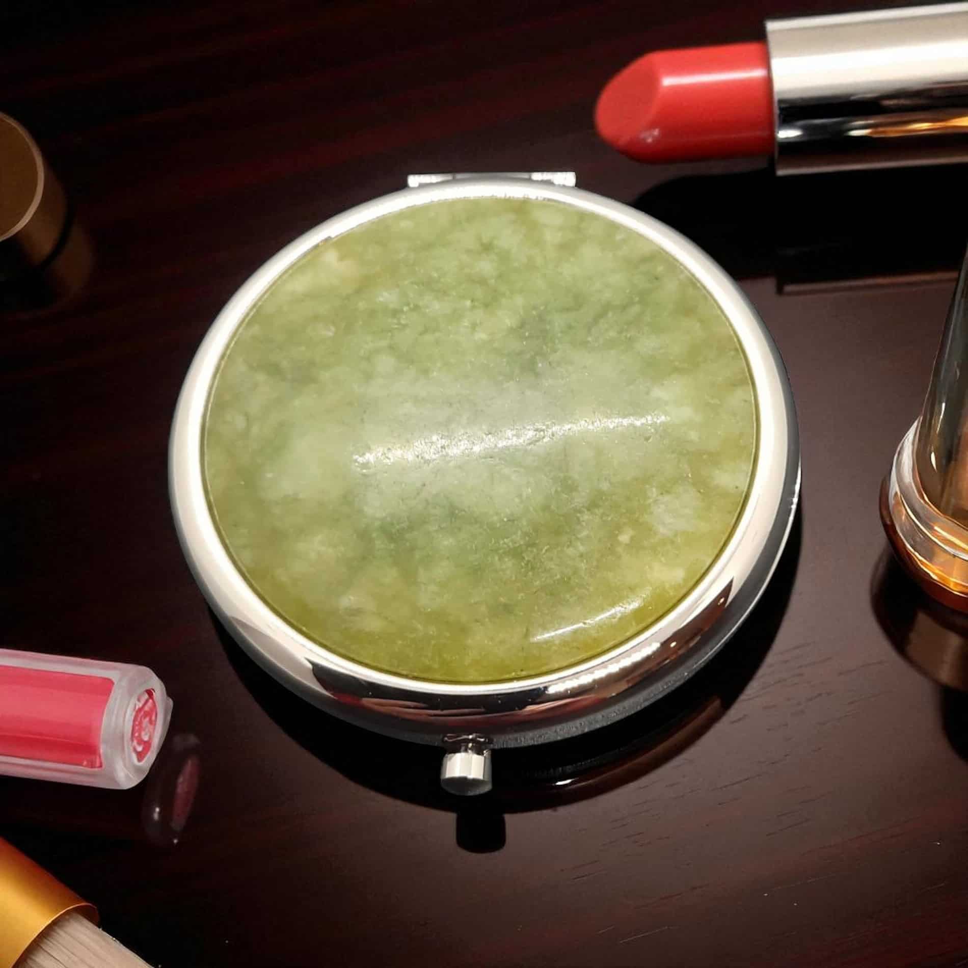 Connemara Marble Compact Mirror – Irish & Fun - Connemara Marble