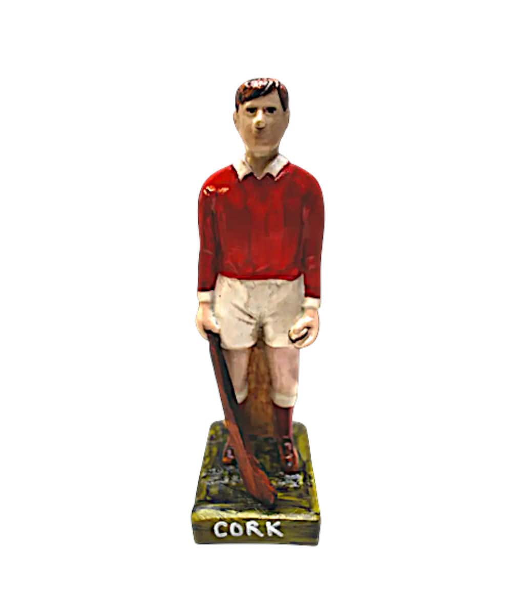 Replica GAA Hurling Figures – Handmade in 32 County Colours - Irish Bar/Guinness - Image 1
