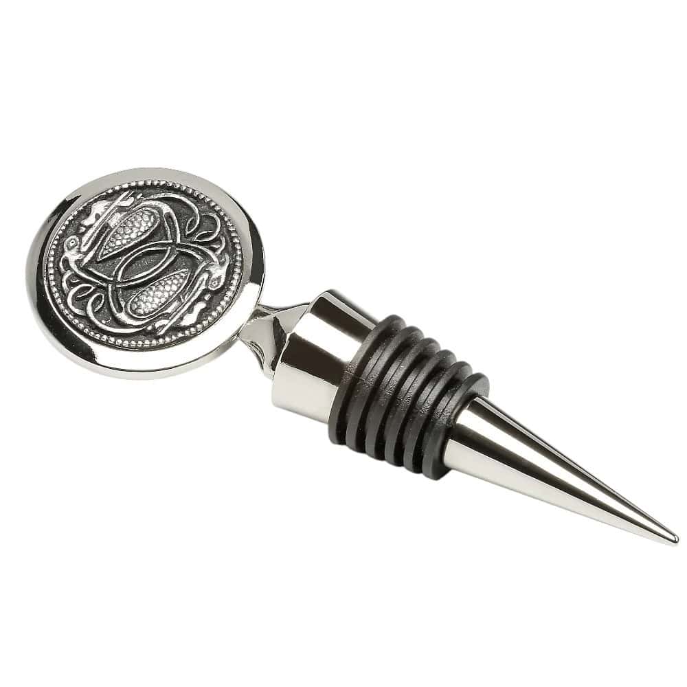 Celtic Birds Wine Stopper – Inspired by the Book of Kells - Accessories - Image 1