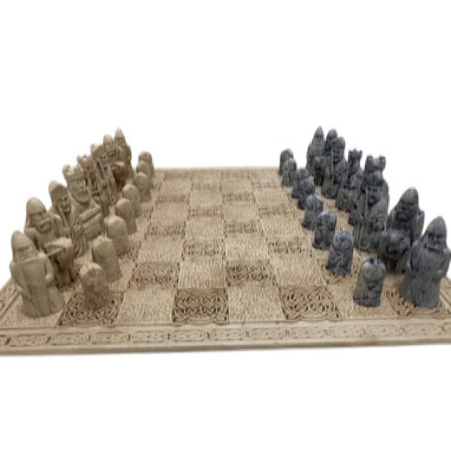 Isle of Lewis Chess Set – Historic Viking Replica with Irish Connection - Irish Gifts - Image 3