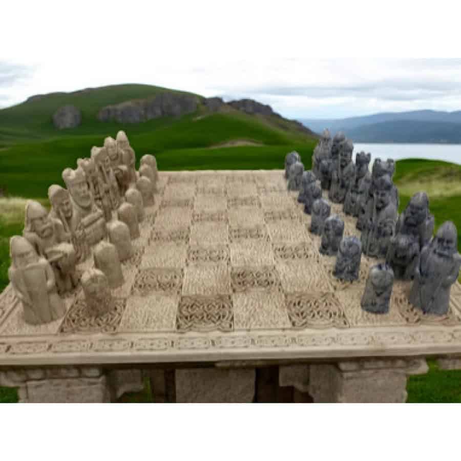 Isle of Lewis Chess Set – Historic Viking Replica with Irish Connection - Irish Gifts