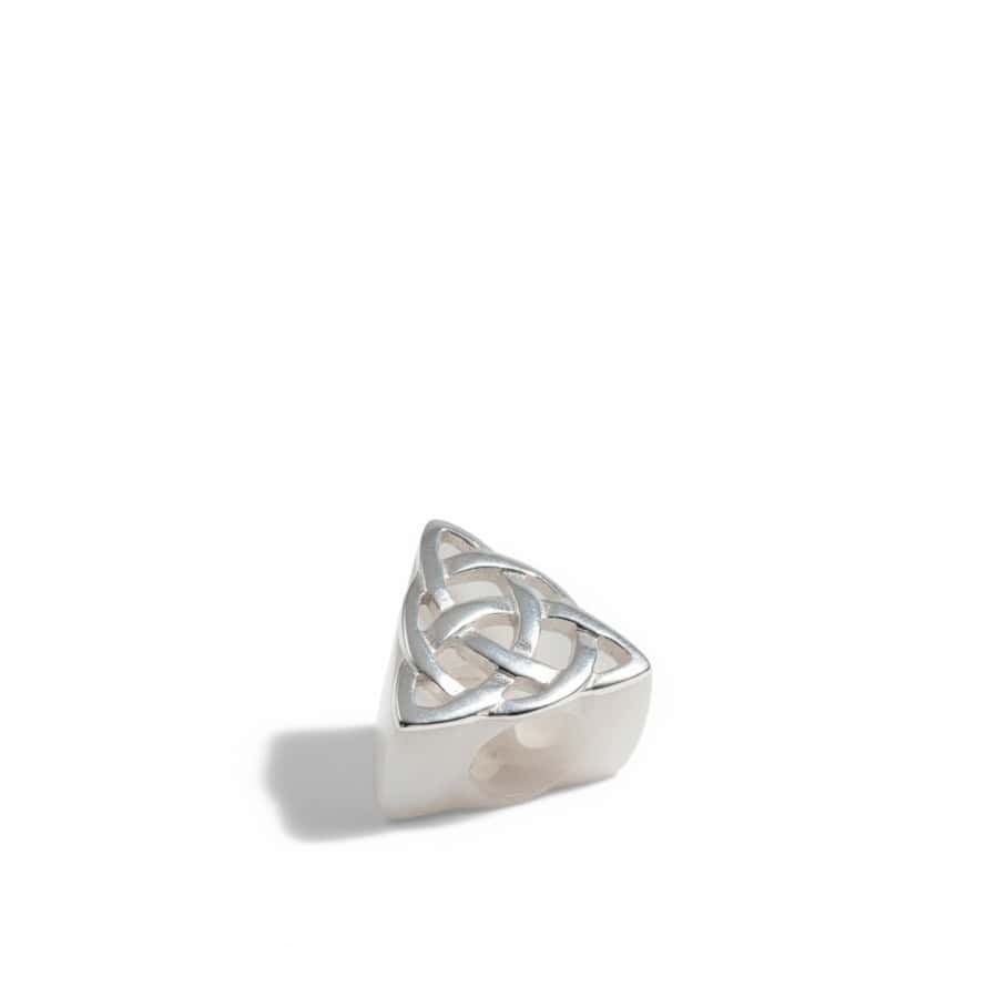 Sterling Silver Eternity Trinity Knot Bead Charm – fit Pandora Bracelets - Accessories