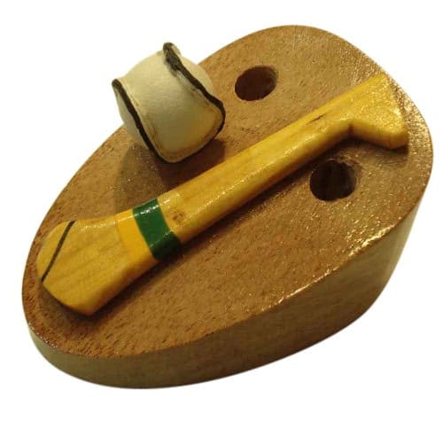 Hurling Penholder - Kerry Green and Gold - Decorative Bar Stuff
