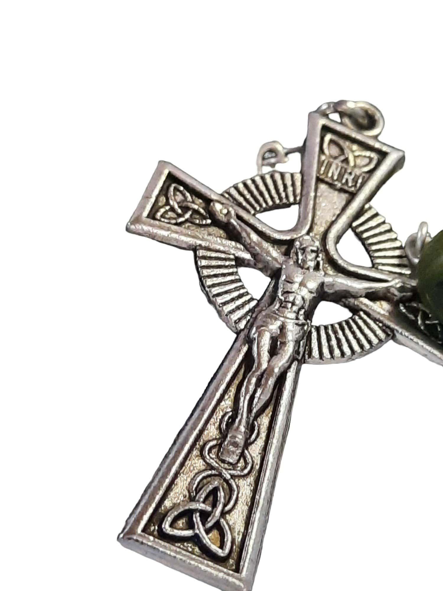 Connemara Marble Rosary Beads – 8mm - Made in Galway - Accessories - Image 3