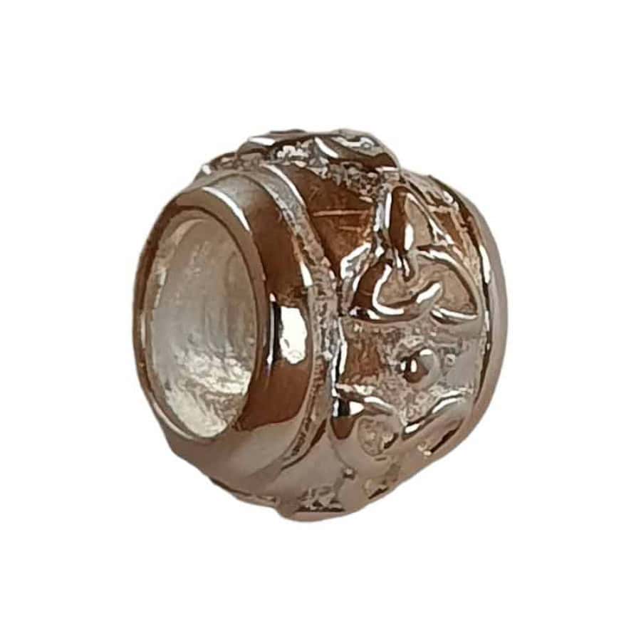 Sterling Silver Trinity Bead Charm for Pandora style Bracelet - Accessories