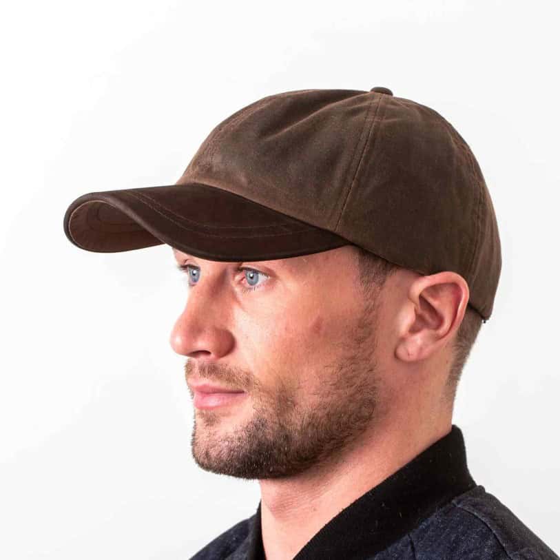Waxed Baseball Cap - Brown (Copy) - Hats | Caps | Clothing