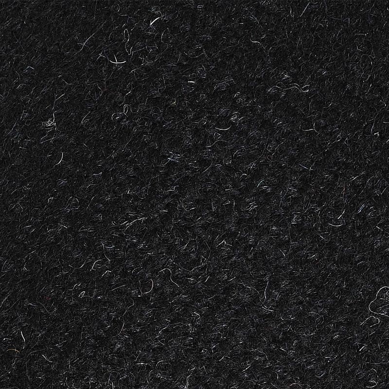 Donegal Tweed Newsboy 8 Panel Cap - Solid Black - Donegal Tweed - Image 1