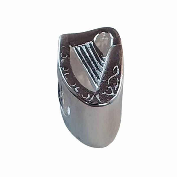 Sterling Silver Irish Harp Charm for Pandora style Bracelet - Accessories