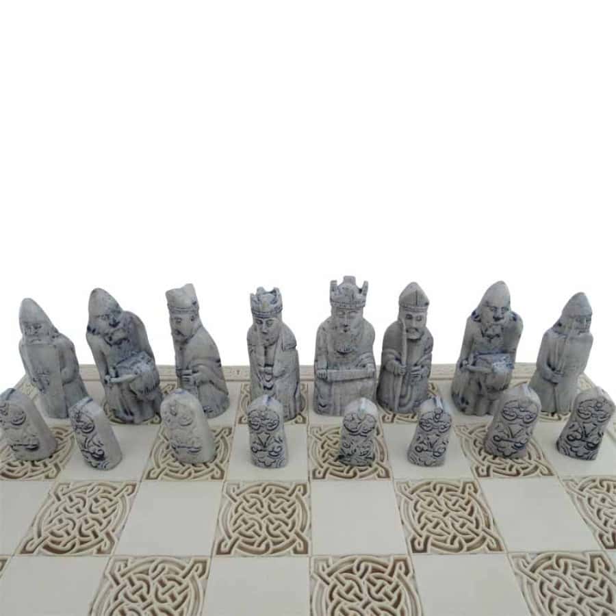 Isle of Lewis Chess Set – Historic Viking Replica with Irish Connection - Irish Gifts - Image 4