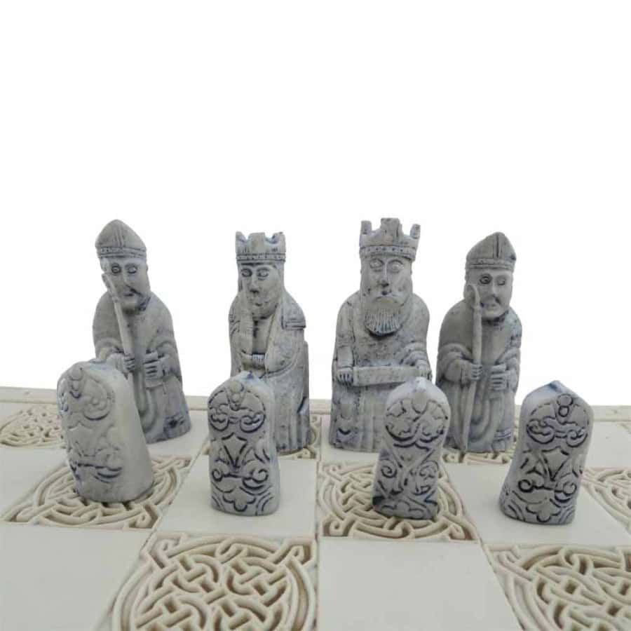 Isle of Lewis Chess Set – Historic Viking Replica with Irish Connection - Irish Gifts - Image 5