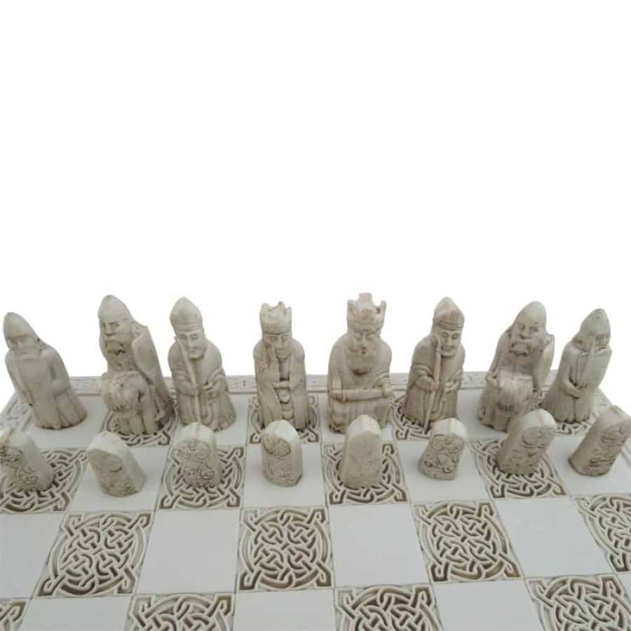 Isle of Lewis Chess Set – Historic Viking Replica with Irish Connection - Irish Gifts - Image 6