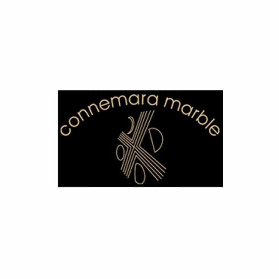 Silver Trinity Knot Pendant with Connemara Marble - Connemara Marble - Image 1