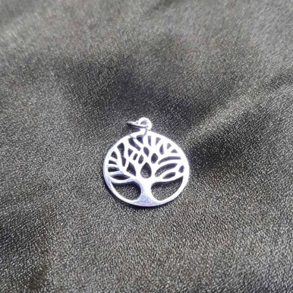 Tree of Life Pendant Necklace - Sterling Silver - Small - Baby & Christening Gifts