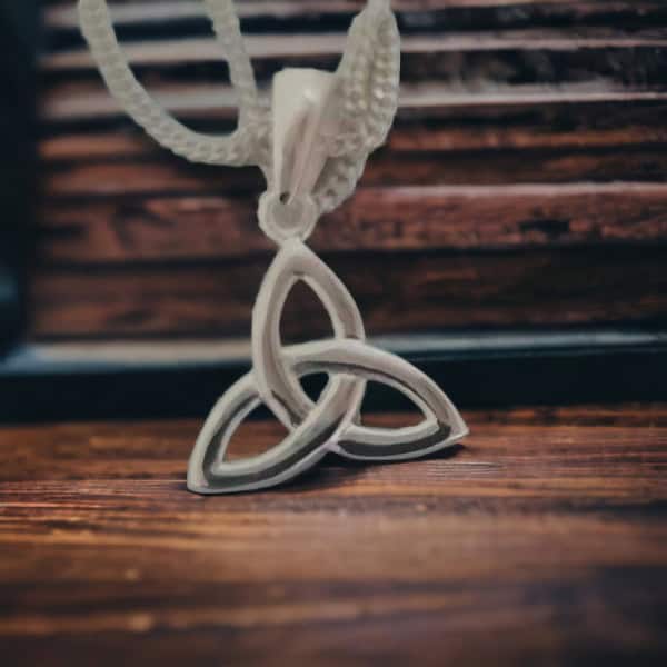 Silver Trinity Knot Pendant - Small - Communion Gifts