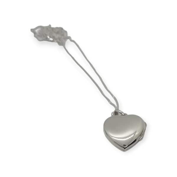 Claddagh Locket Necklace - Sterling Silver - Baby & Christening Gifts - Image 1