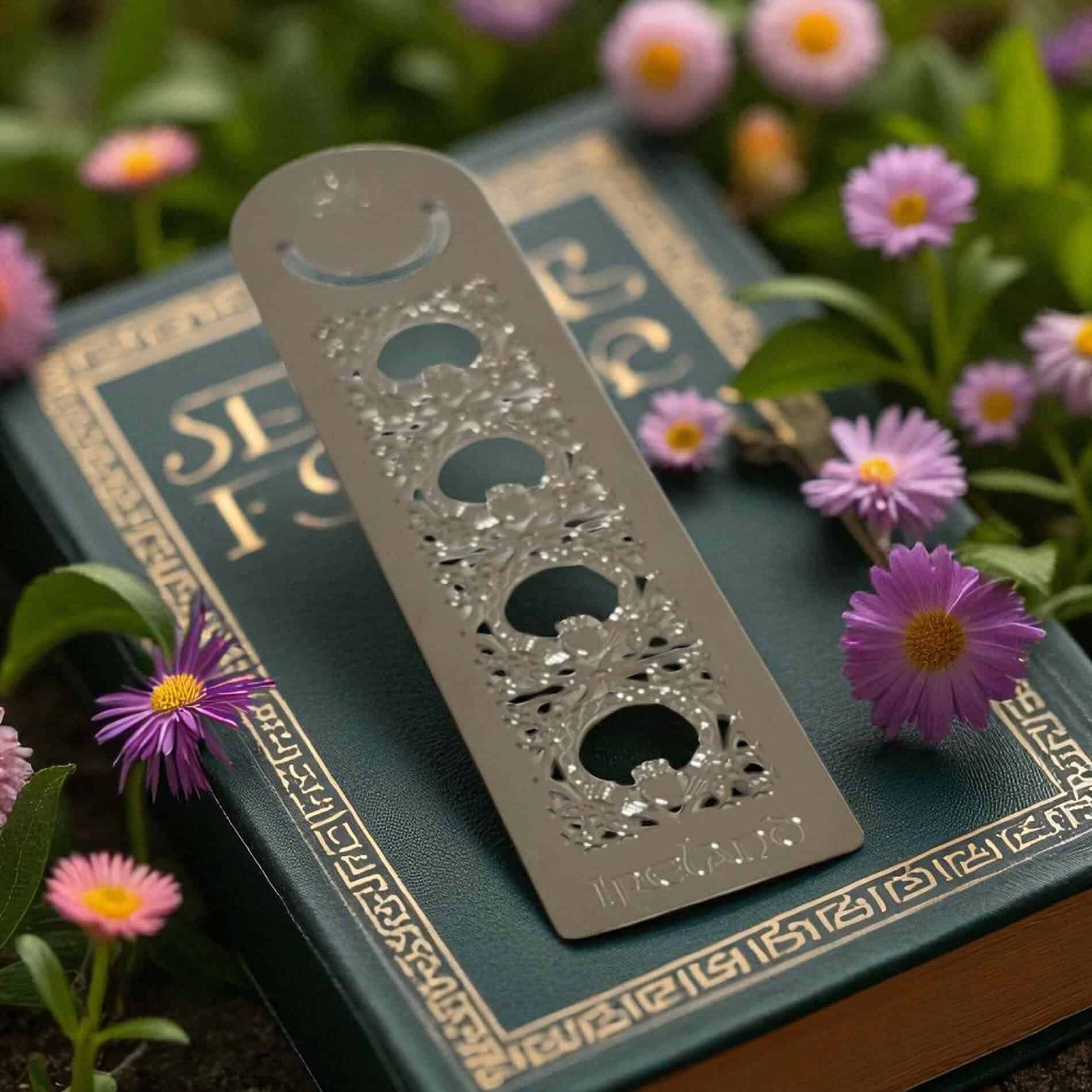 Irish Metal Bookmark with Claddagh Design - Irish Gifts