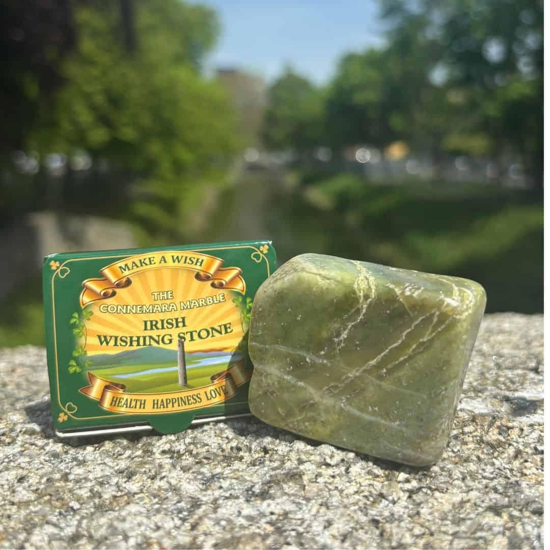 Connemara Marble Wishing Stone – Polished Irish Keepsake - Connemara Marble