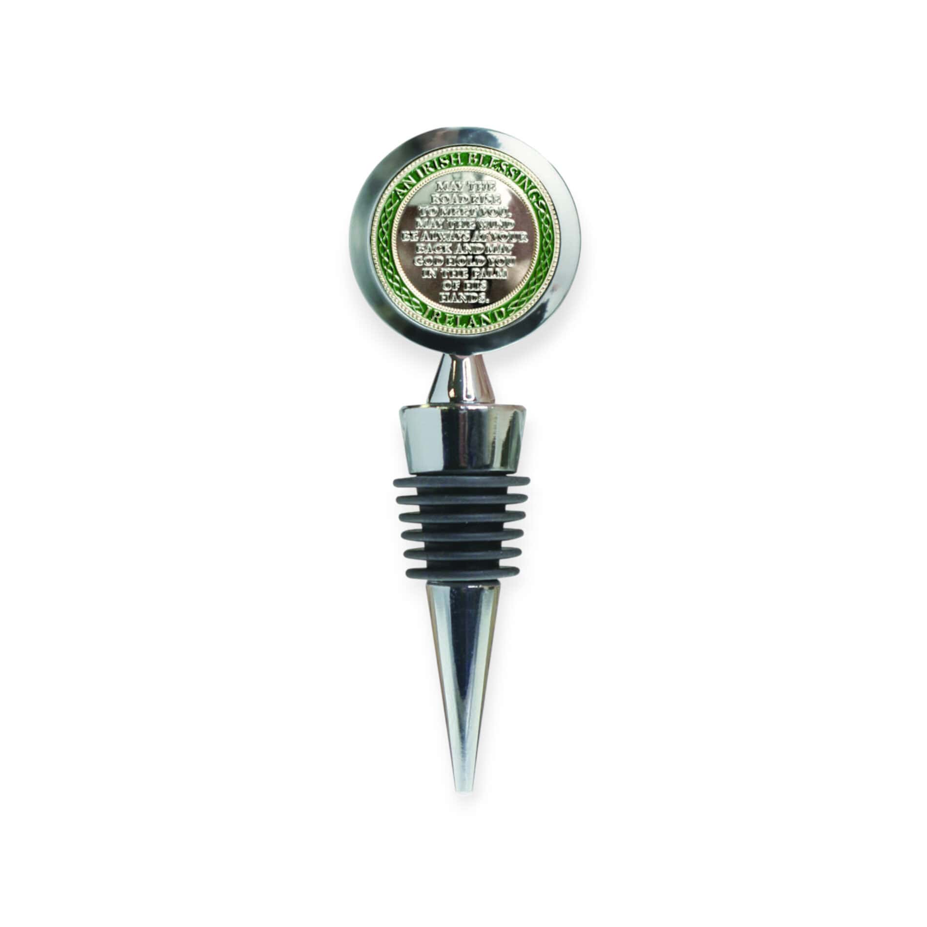 Ireland Wine Bottle Stopper - Irish Blessing - Irish Bar/Guinness - Image 1