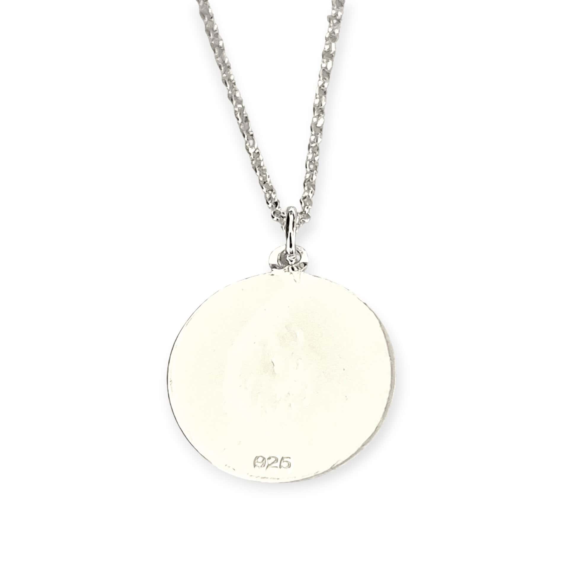 Silver St Christopher Medal Necklace – Patron Saint of Travellers - Irish Gifts - Image 2