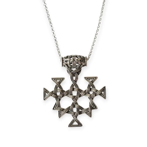 Sterling Silver Viking Hammer Necklace - Hiddensee - Irish Gifts