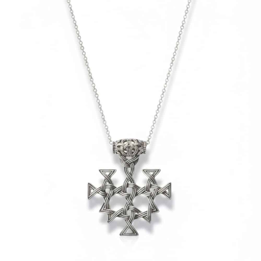 Sterling Silver Viking Hammer Necklace – Like the Hiddensee Find - Irish Gifts - Image 1