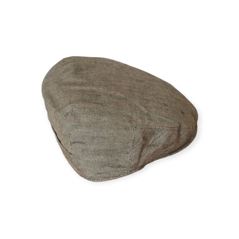Irish Linen Dubliner Cap – Driftwood Brown - Hats | Caps | Clothing - Image 5