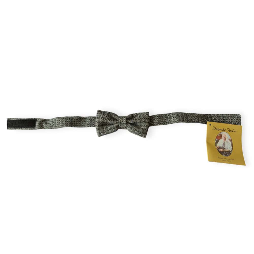 Donegal Tweed Grey Check Bow Tie – Hanna Hats - Hats | Caps | Clothing - Image 2