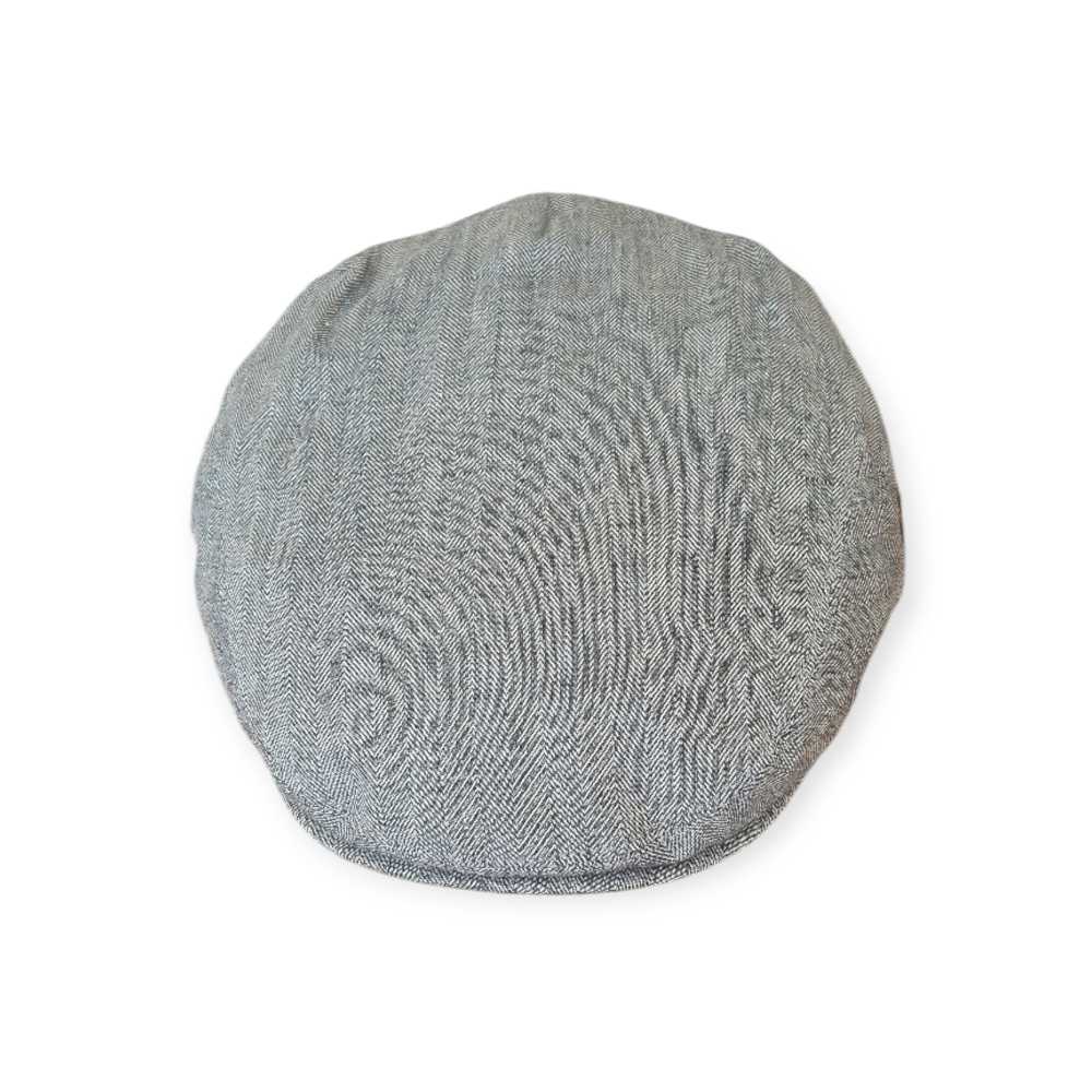 Irish Linen Dubliner Cap – Frost Grey - Hats | Caps | Clothing - Image 1