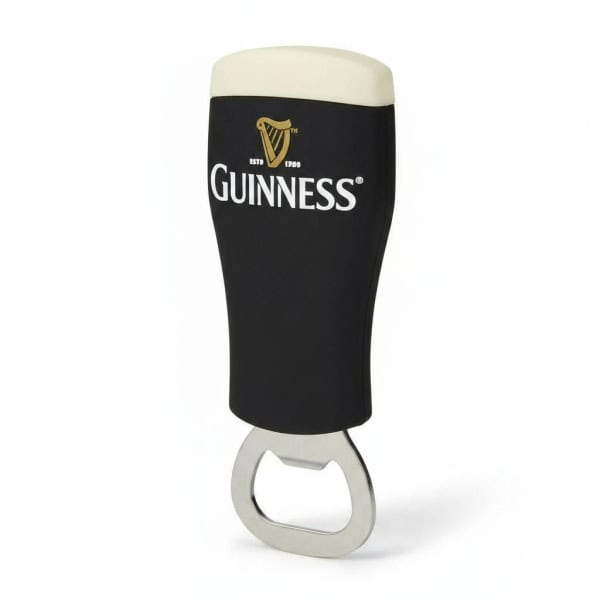 Guinness PVC Bottle Opener Magnet – Pint of Guinness Design - Irish Bar/Guinness