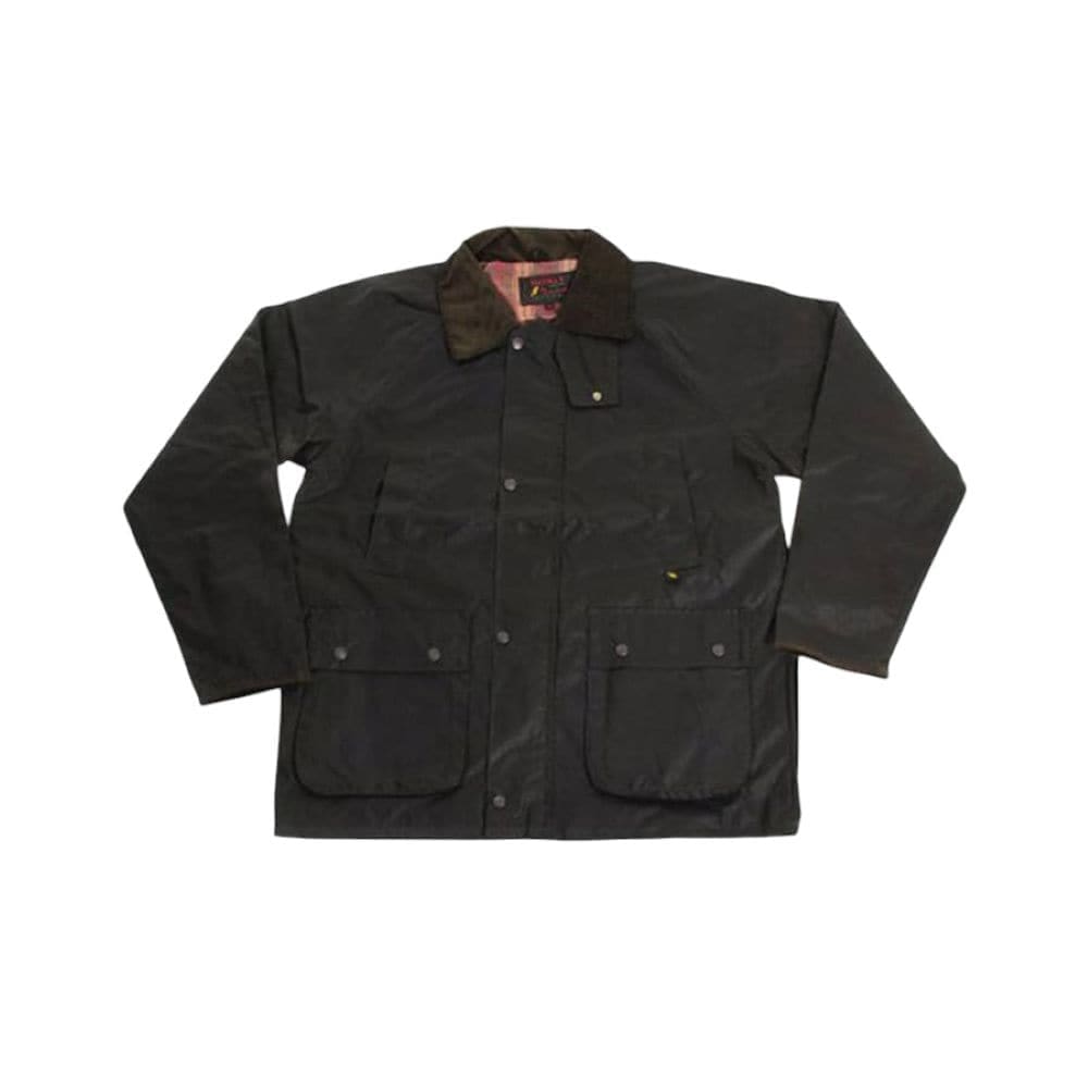 Men’s Waxed Jacket – Green Wax | Timeless Country Classic - Clothing Collection - Image 4