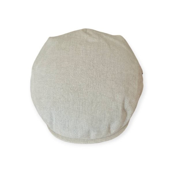 Irish Linen Dubliner Cap – Natural Cream - Hats | Caps | Clothing - Image 1