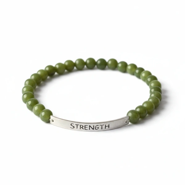 Connemara Marble Stretch Bracelet – Strength - Connemara Marble